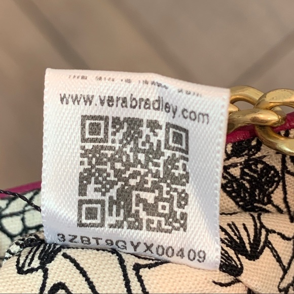 Vera Bradley Carson Mini Saddle Bag in Wild Berry - Picture 10 of 10